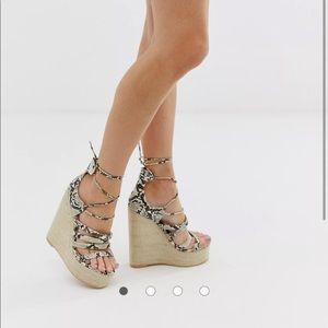 Simmi London platform wedge espadrilles